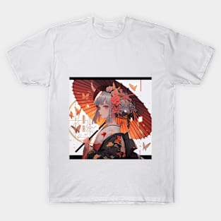 Girl and umbrella T-Shirt